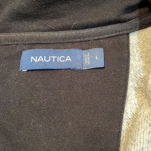 Nautica Gray Warm Long Sleeve Men’s Large - Picture 5 of 6